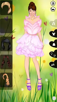 Floral Summer dress up game android App screenshot 0