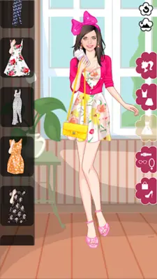 Floral Summer dress up game android App screenshot 5