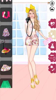 Floral Summer dress up game android App screenshot 7